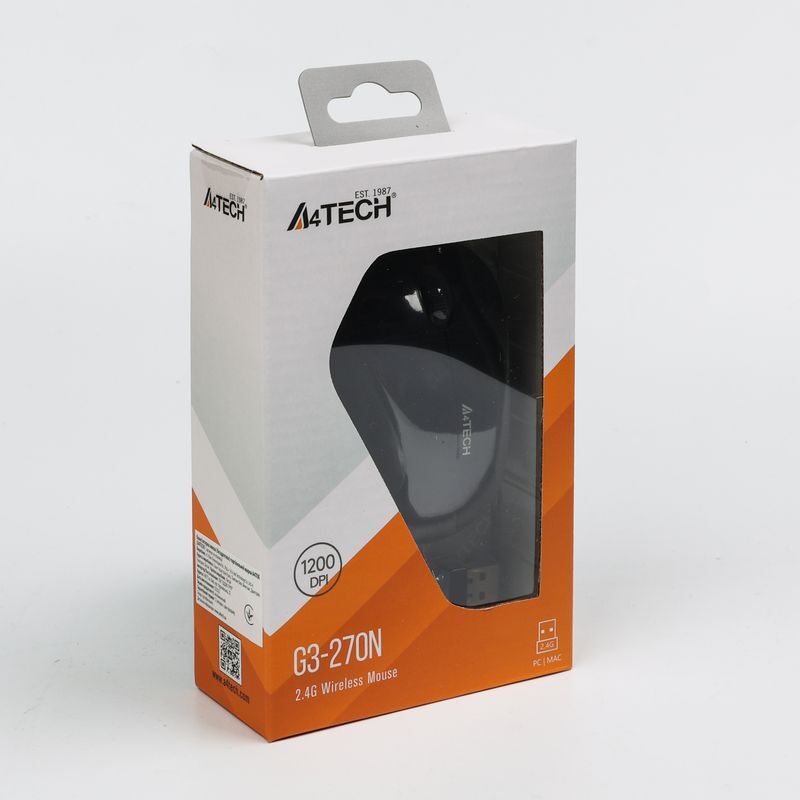 Миша V-Track USB, 1200 DPI G3-270N (Black+ Grey) фото6