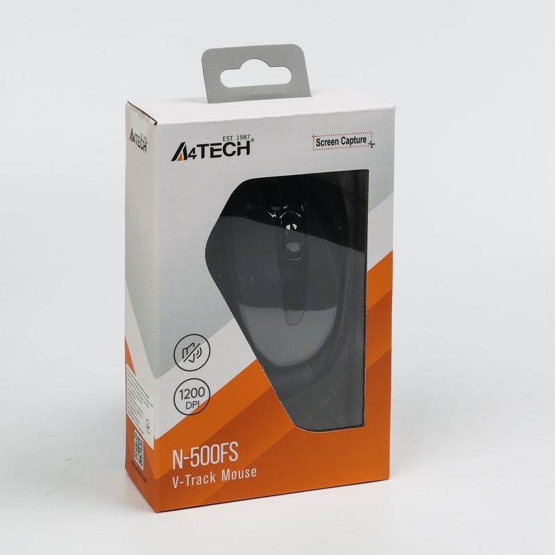 Миша A4Tech USB, 1200 DPI N-500FS фото