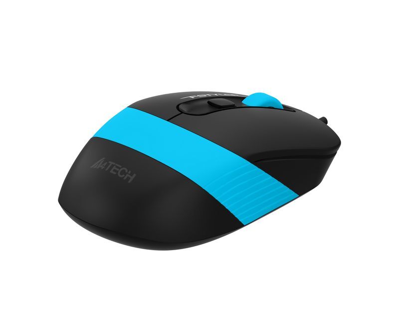 Мышь Fstyler, USB, 1600 dpi, синий фото7