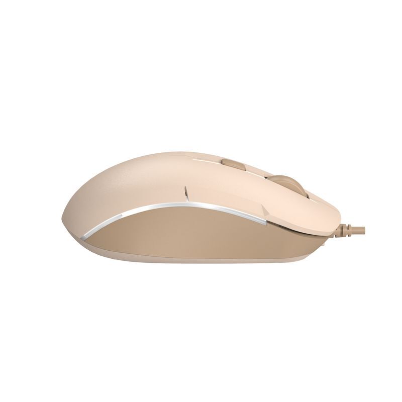 Мышь Fstyler, подсветка, USB, 1600 dpi, бежевый фото5