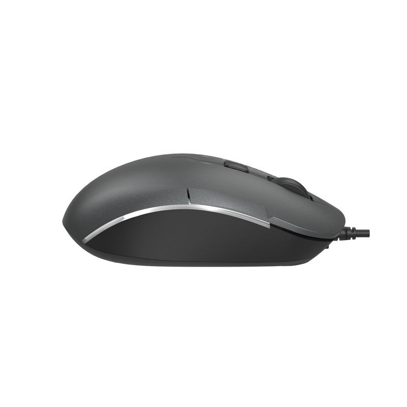 Миша Fstyler, біле підсвічування, USB, 1600 dpi, сірий фото5