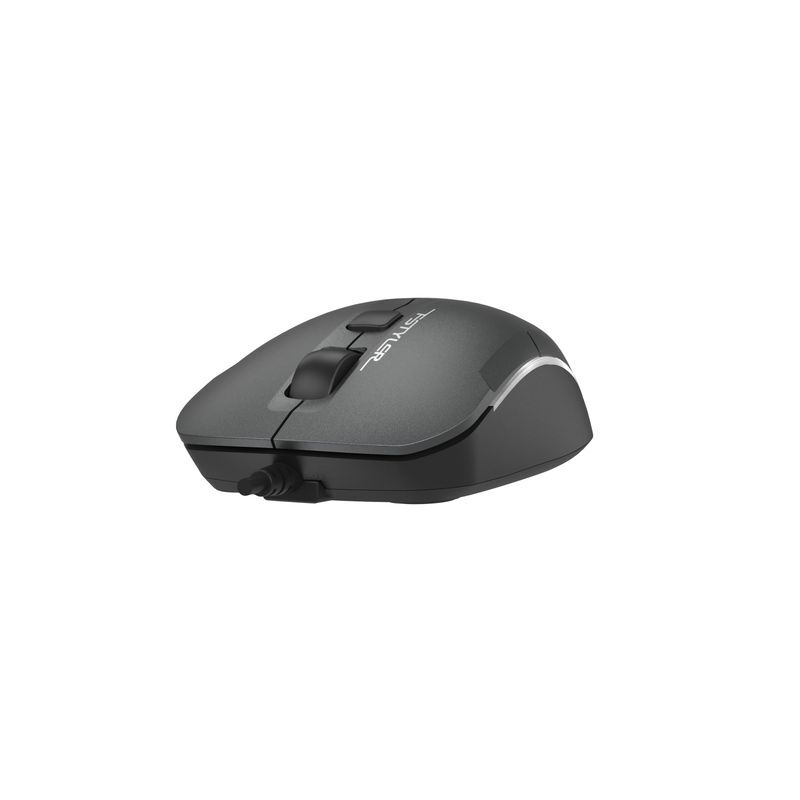 Миша Fstyler, біле підсвічування, USB, 1600 dpi, сірий фото6