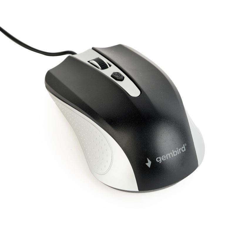Миша Gembird USB 1200 dpi, MUS-4B-01-SB чорний фото
