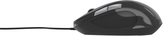 Миша Gembird USB 1600 dpi, MUS-6B-01 чорний фото