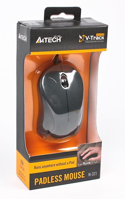 Миша міні V-Track USB, 1000 dpi N-321-1 (Glossy Grey) фото4