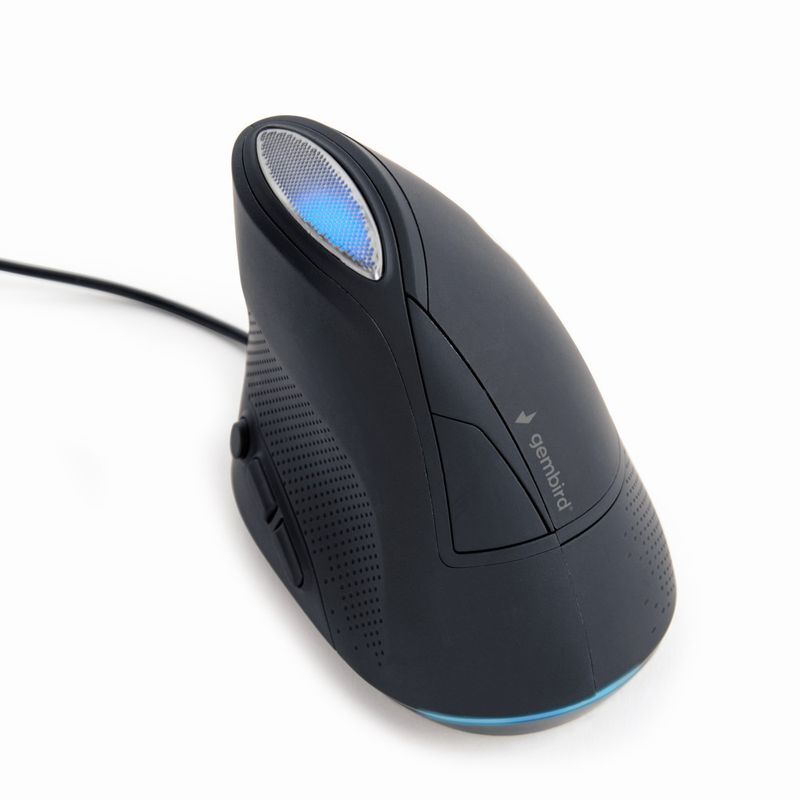 Миша Gembird USB 3200 dpi, чорний фото