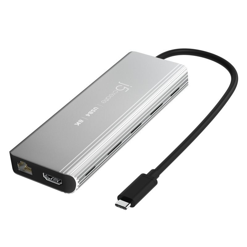 Хаб USB-C 6-в-1 (HDMI/PD/USB-A/USB-C/LAN), алюминий фото2