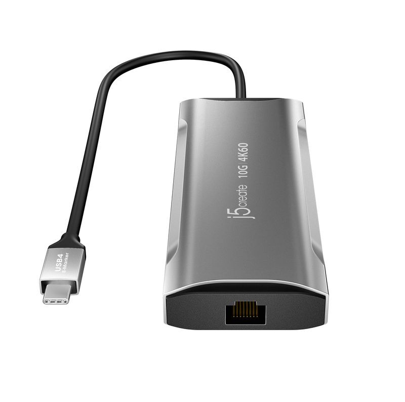 Хаб USB-C 10Gbps, 7-в-1 (хаб/HDMI/PD/картридер), серый фото3