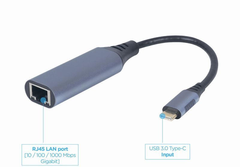Сетевой адаптер USB type-C, серый фото3