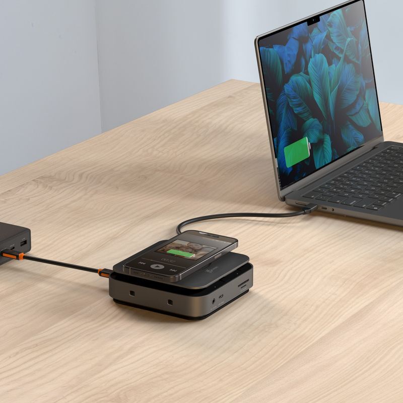 Док станция USB-C 10-в-1 (HDMI/PD/USB-A/USB-C/LAN) фото7