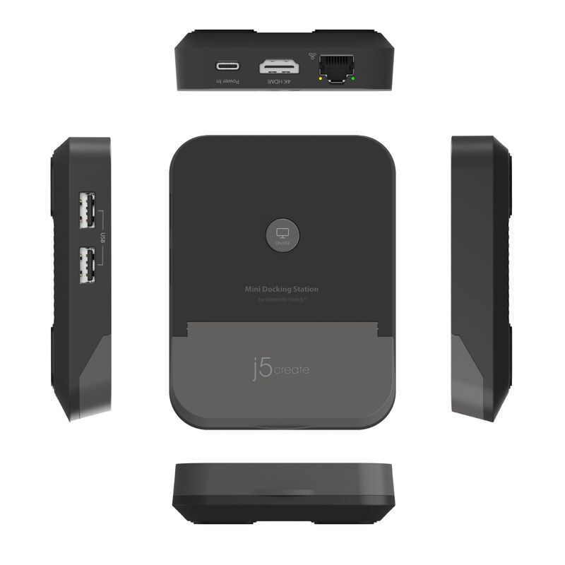 Док станция Nintendo Switch (HDMI/PD/USB-A/USB-C/LAN) фото4