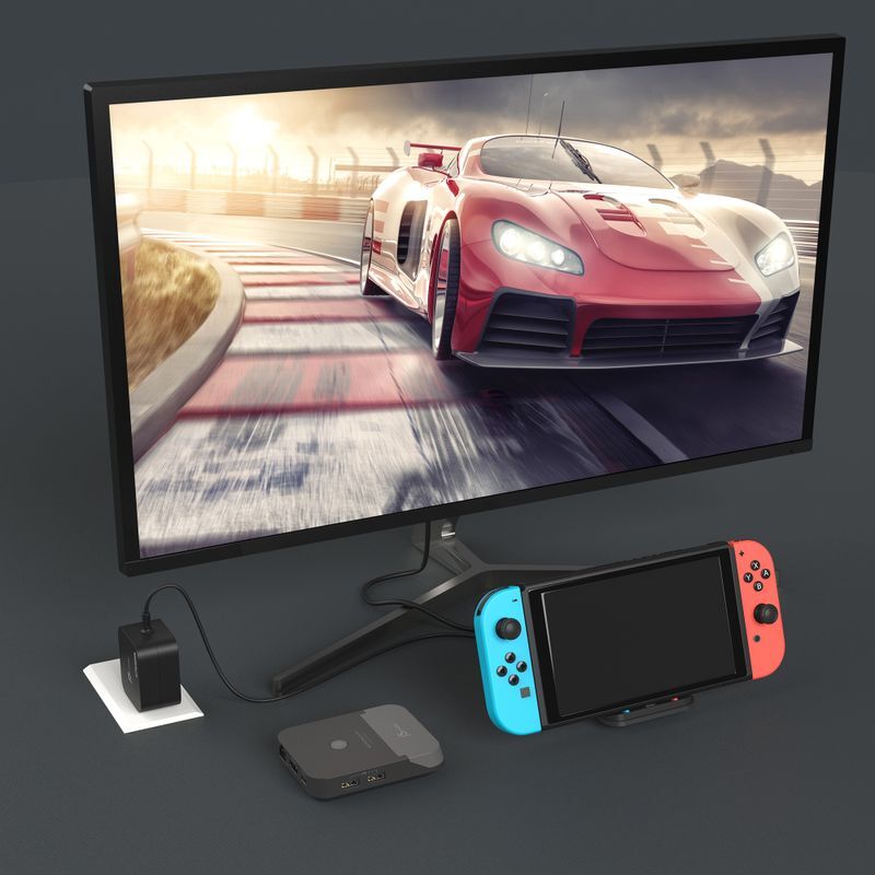Док станция Nintendo Switch (HDMI/PD/USB-A/USB-C/LAN) фото5