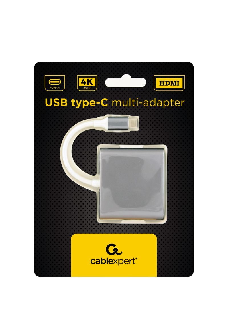 Адаптер-переходник USB-C на HDMI/USB 3.0/USB-C A-CM-HDMIF-02-SG фото2
