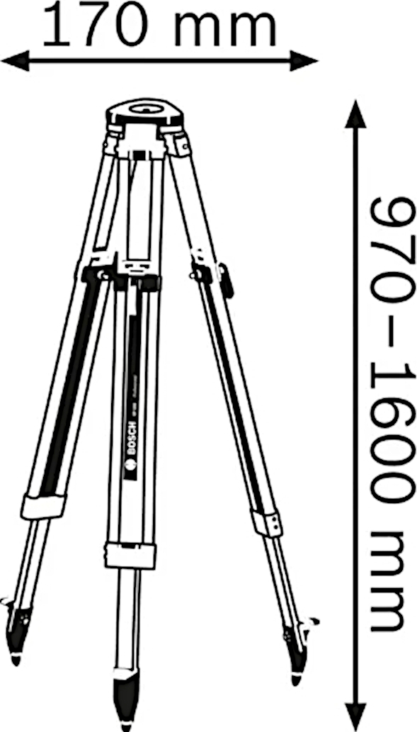 Штатив для измерительных инструментов Bosch BT 160 фото 2