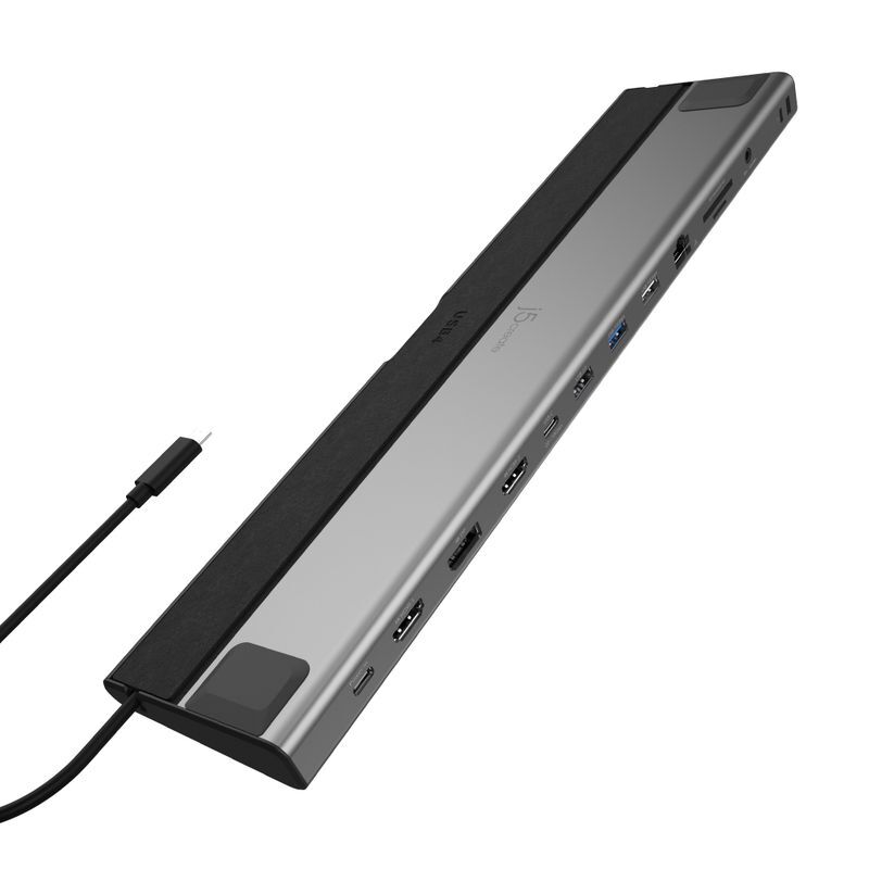 Док станция USB-C 12-в-1 (HDMI/DP/PD/USB-A/USB-C/LAN/картридер/аудио) фото2