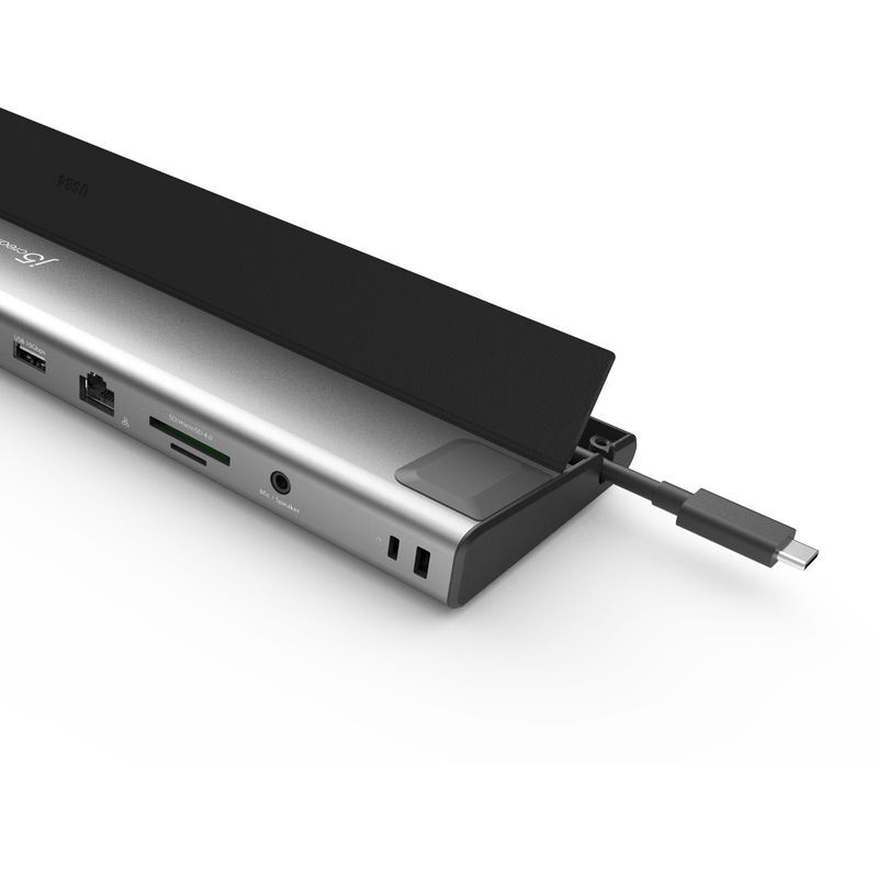 Док станция USB-C 12-в-1 (HDMI/DP/PD/USB-A/USB-C/LAN/картридер/аудио) фото5