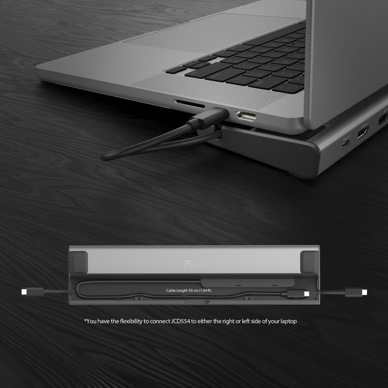 Док станция USB-C 12-в-1 (HDMI/DP/PD/USB-A/USB-C/LAN/картридер/аудио) фото14