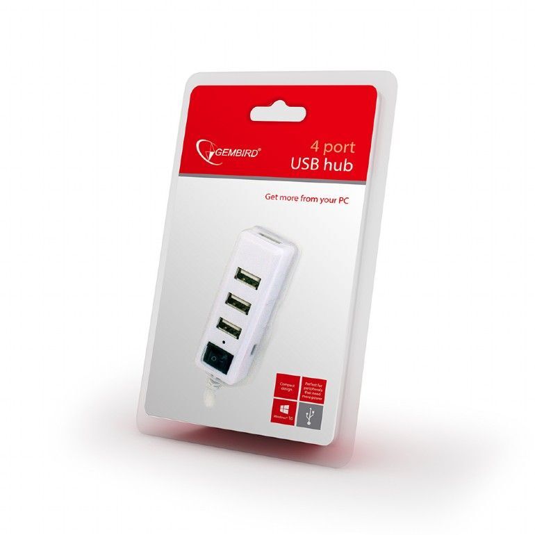 Хаб на 4 порти USB 2.0 UHB-U2P4-21 фото3