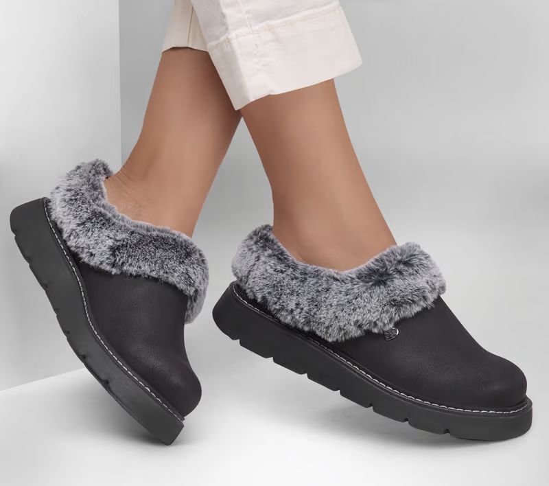 Угги женские Skechers Keepsakes Lite 114762 BBK 36 (6 US) черные фото6