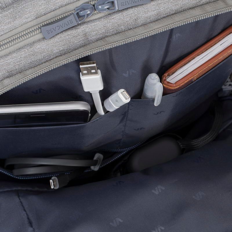 Рюкзак для ноутбука 15.6" RIVACASE 7760 (Grey) фото12