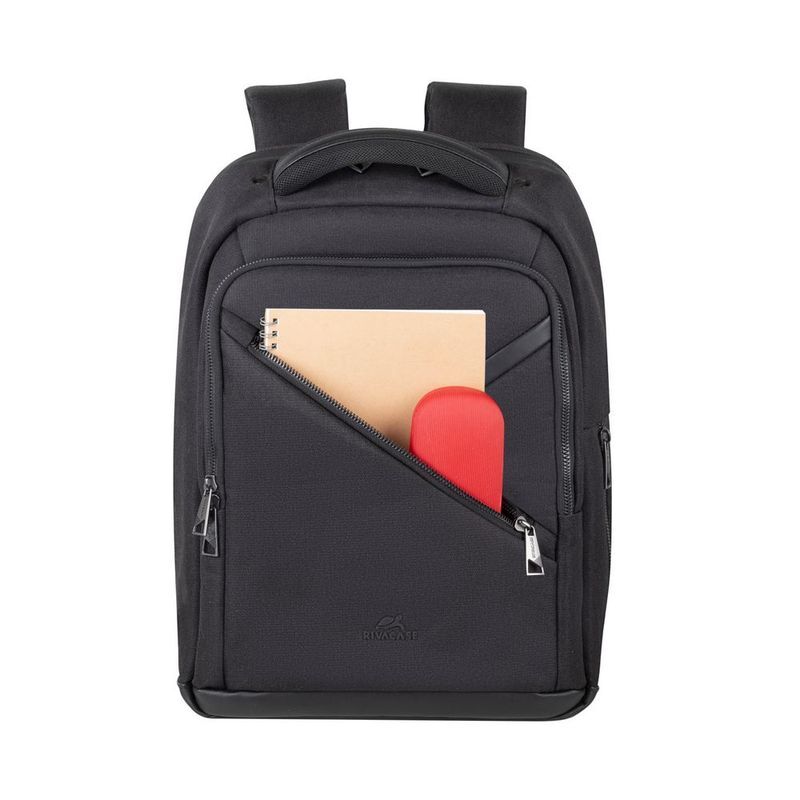 Рюкзак для ноутбука 15.6" RIVACASE, ECO "Clark", чорний фото3