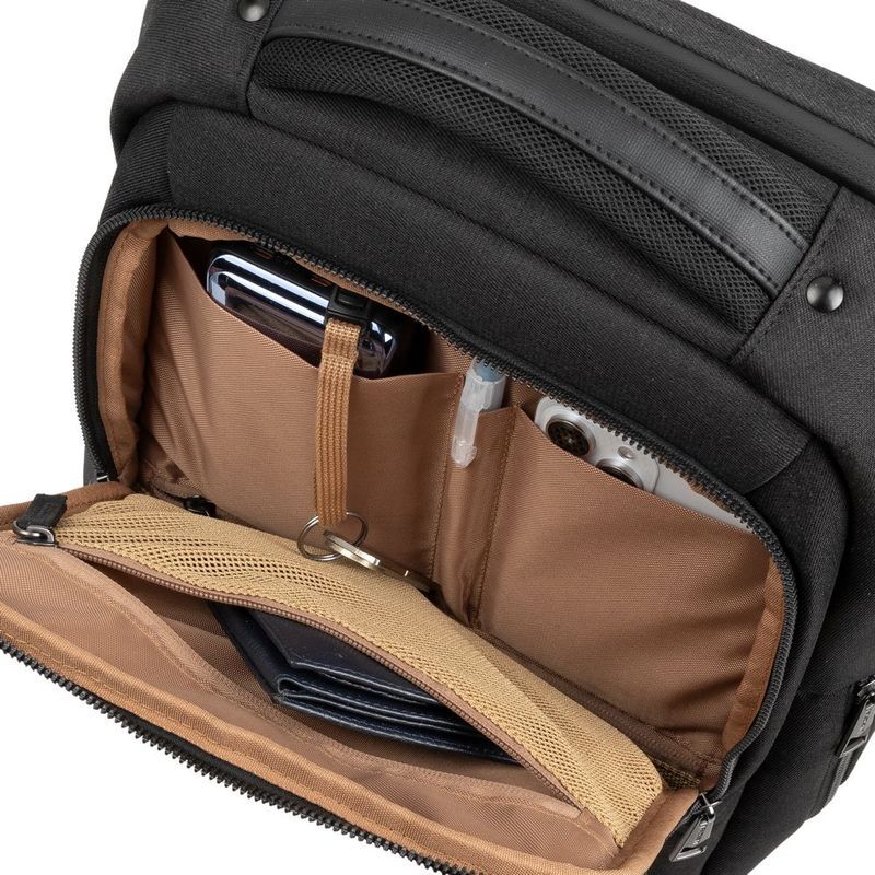 Рюкзак для ноутбука 15.6" RIVACASE, ECO "Clark", чорний фото27