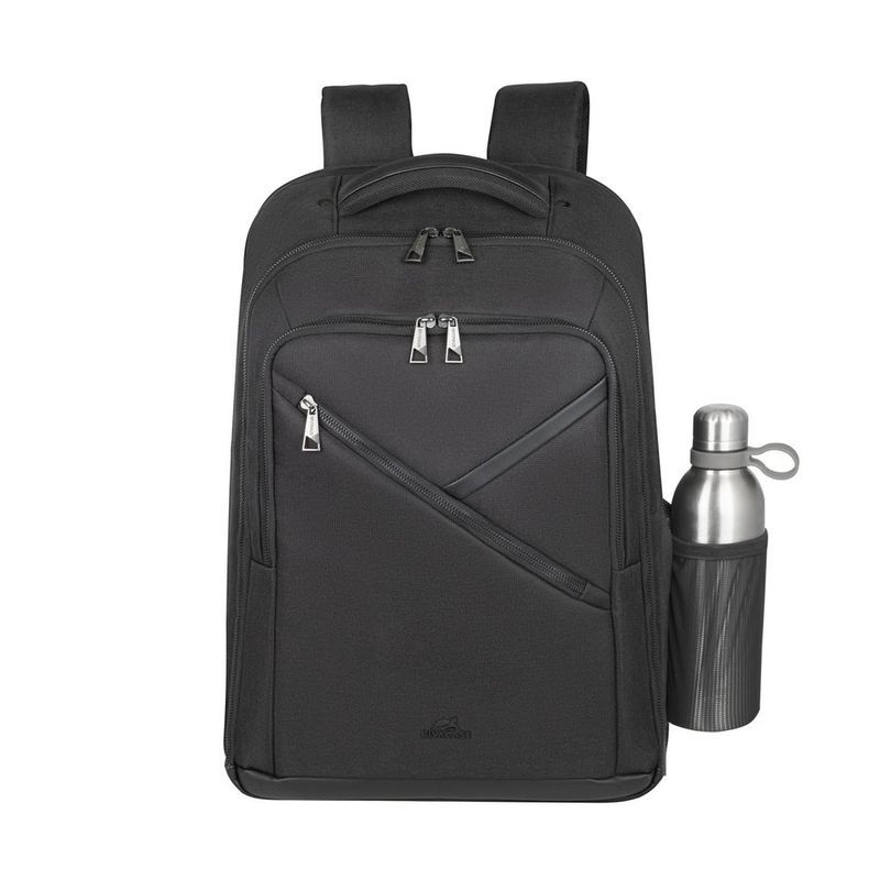 Рюкзак для ноутбука 17.3" RIVACASE, ECO "Clark", черный фото