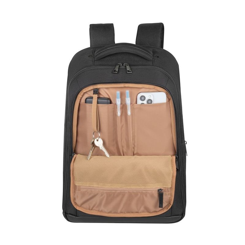 Рюкзак для ноутбука 17.3" RIVACASE, ECO "Clark", черный фото