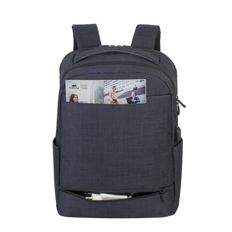 Рюкзак для ноутбука 17.3" RIVACASE, черный фото6