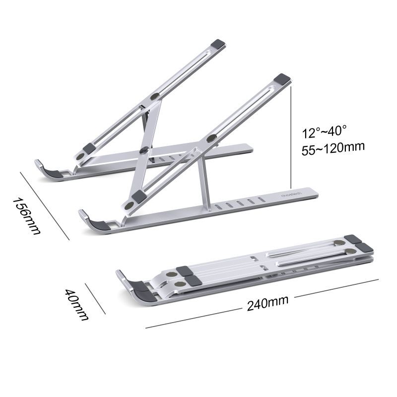 Підставка для ноутбука Choetech H045-SL до 15", алюміній фото3
