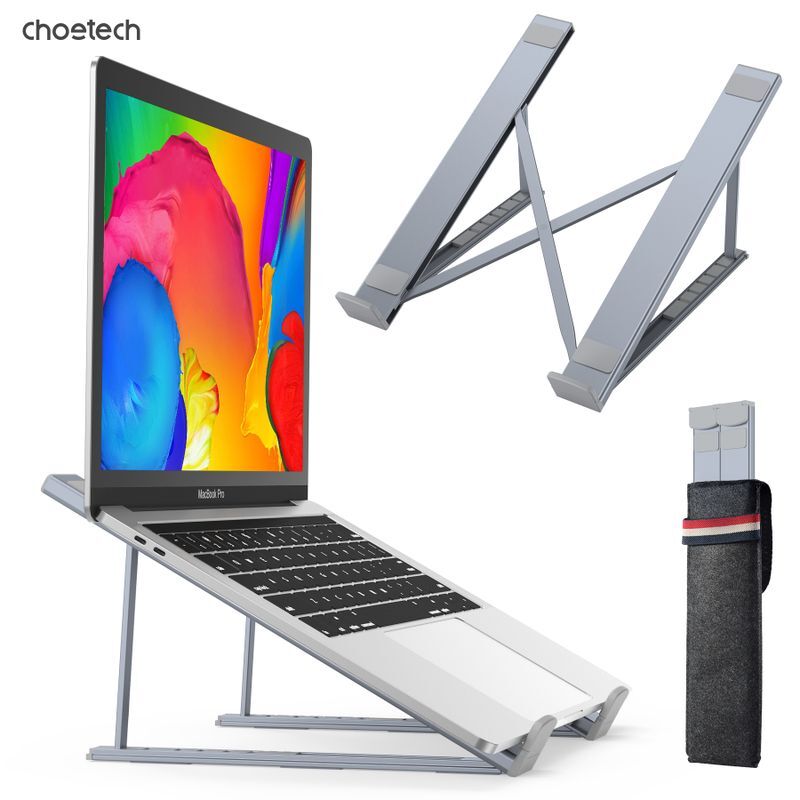 Підставка для ноутбука Choetech H055-SL до 17", алюміній фото