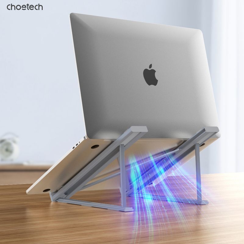 Підставка для ноутбука Choetech H055-SL до 17", алюміній фото