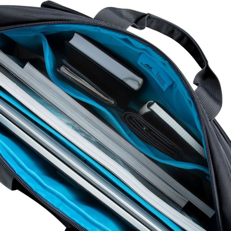 Сумка для ноутбука 15.6" RIVACASE, "Alpendorf", чорна фото12