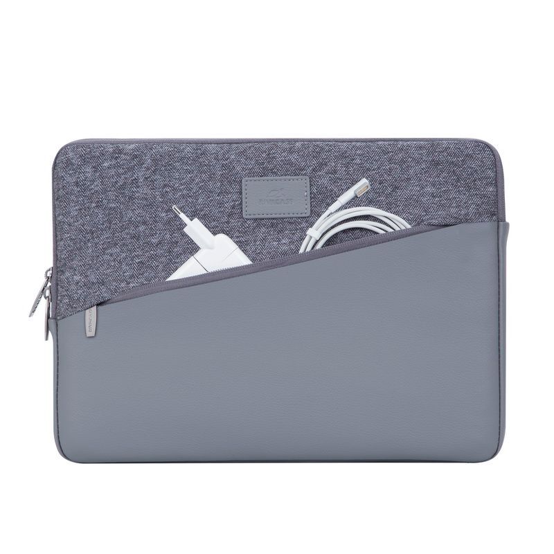 Чехол для ноутбука 13.3" RIVACASE для MacBook Pro та Ultrabook, серый фото6