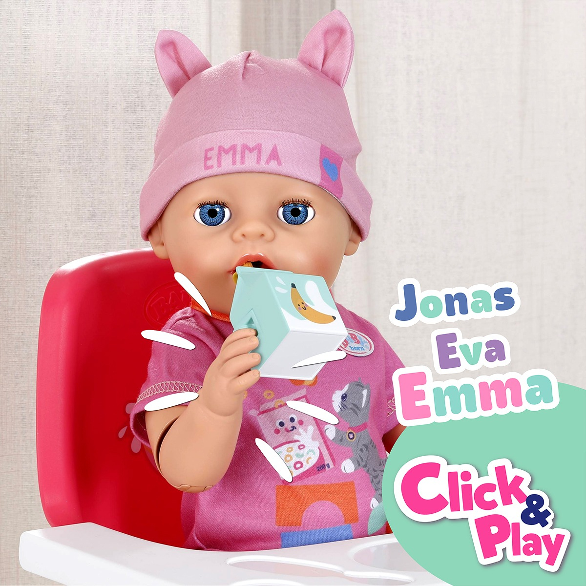 Ігровий набір Baby Born серії Click & Play Сніданок для ляльки (839775) фото6