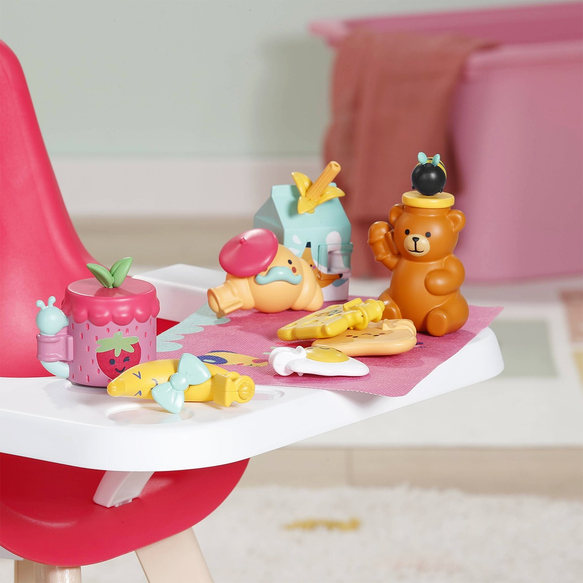 Ігровий набір Baby Born серії Click & Play Сніданок для ляльки (839775) фото3