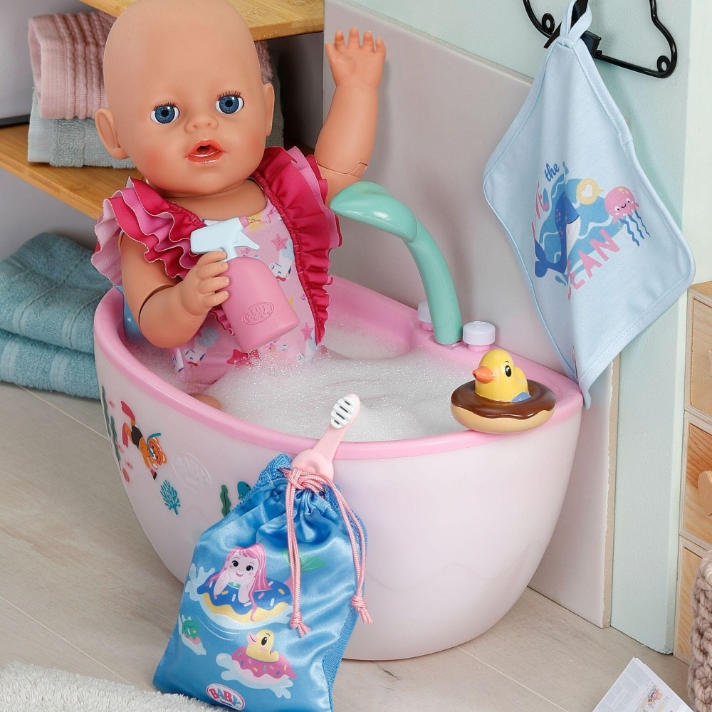 Ігровий набір для купання ляльки Baby Born Океан турботи (839881) фото5