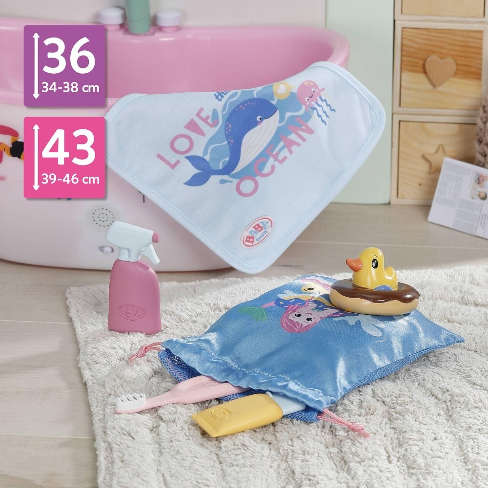 Ігровий набір для купання ляльки Baby Born Океан турботи (839881) фото3