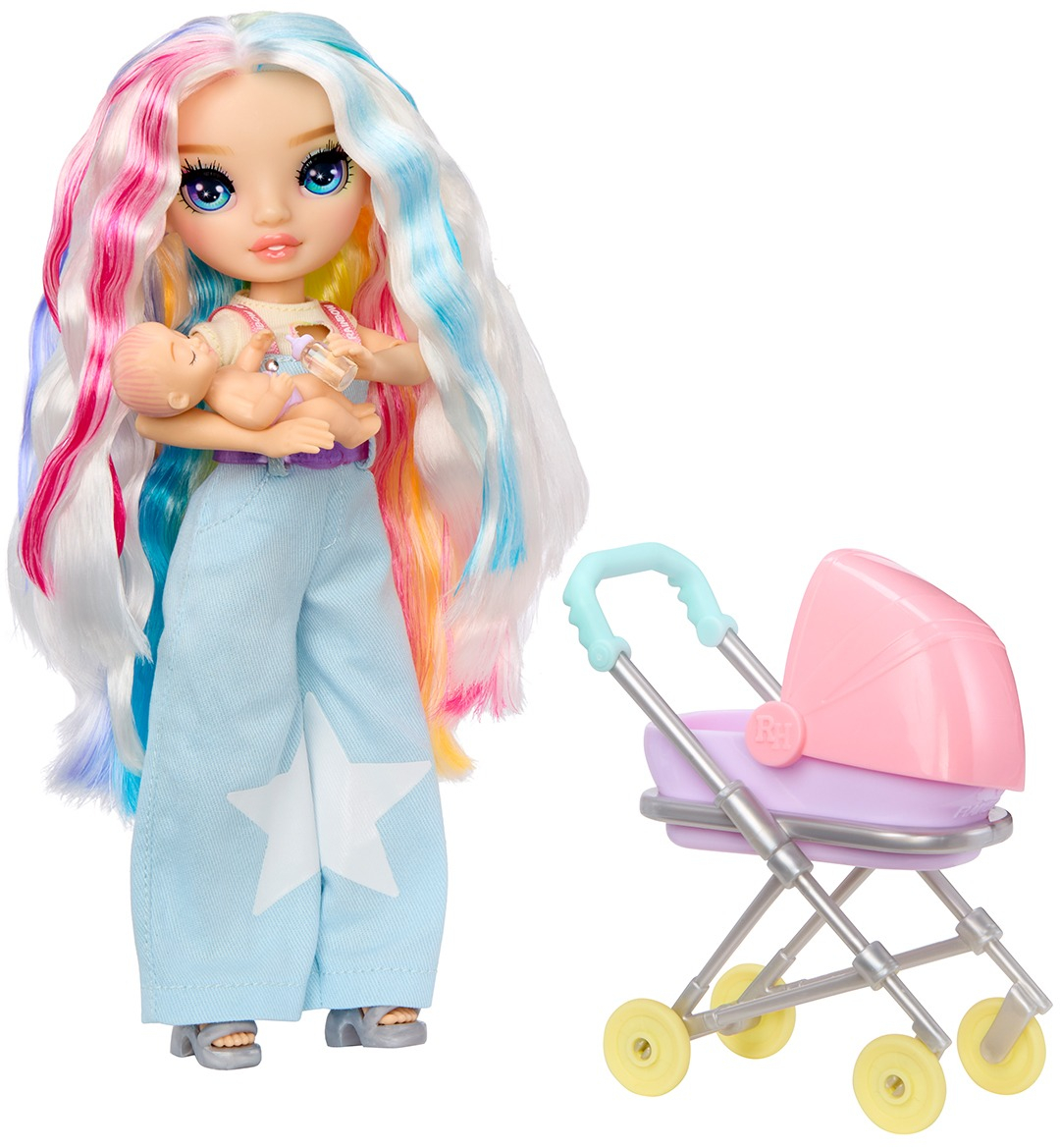 Игровой набор с куклами Rainbow High серии Junior High Babysitters Амая (248477) фото3