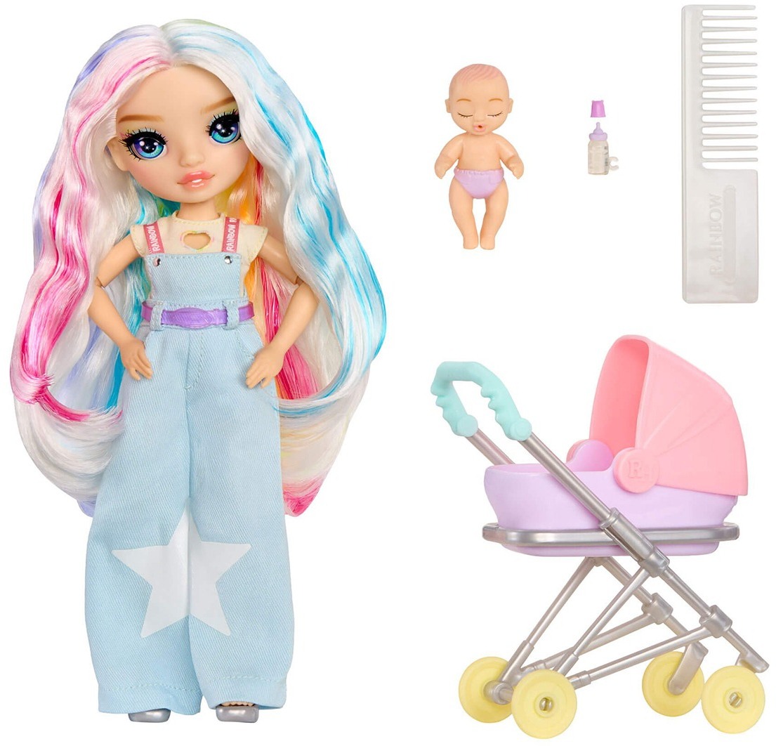 Игровой набор с куклами Rainbow High серии Junior High Babysitters Амая (248477) фото4