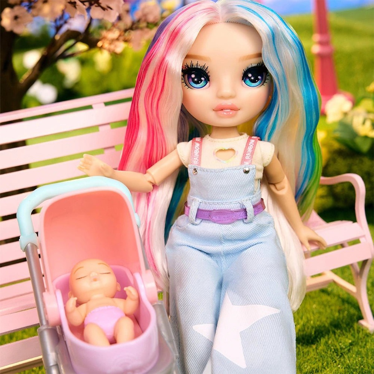 Игровой набор с куклами Rainbow High серии Junior High Babysitters Амая (248477) фото8