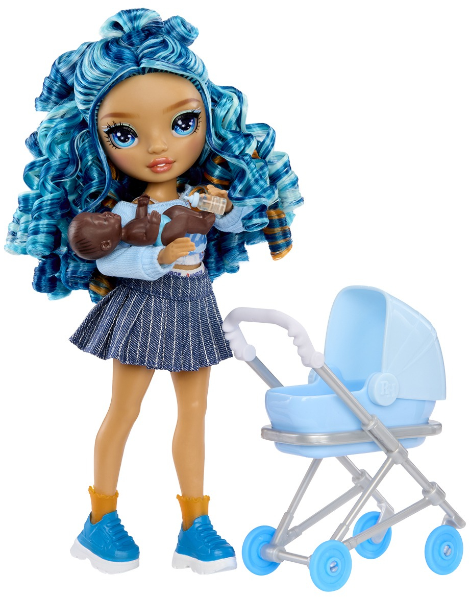 Игровой набор с куклами Rainbow High серии Junior High Babysitters Скайлер (248507) фото3