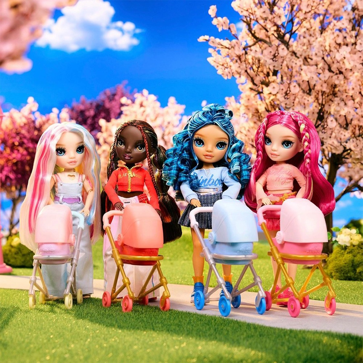 Игровой набор с куклами Rainbow High серии Junior High Babysitters Скайлер (248507) фото9