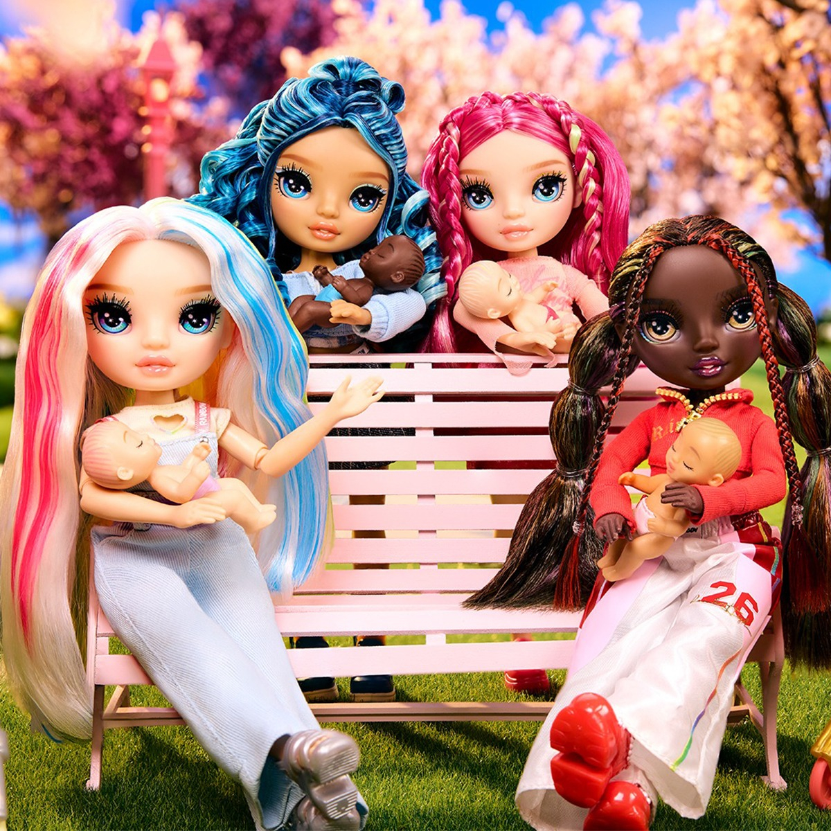 Игровой набор с куклами Rainbow High серии Junior High Babysitters Стелла (248484) фото10
