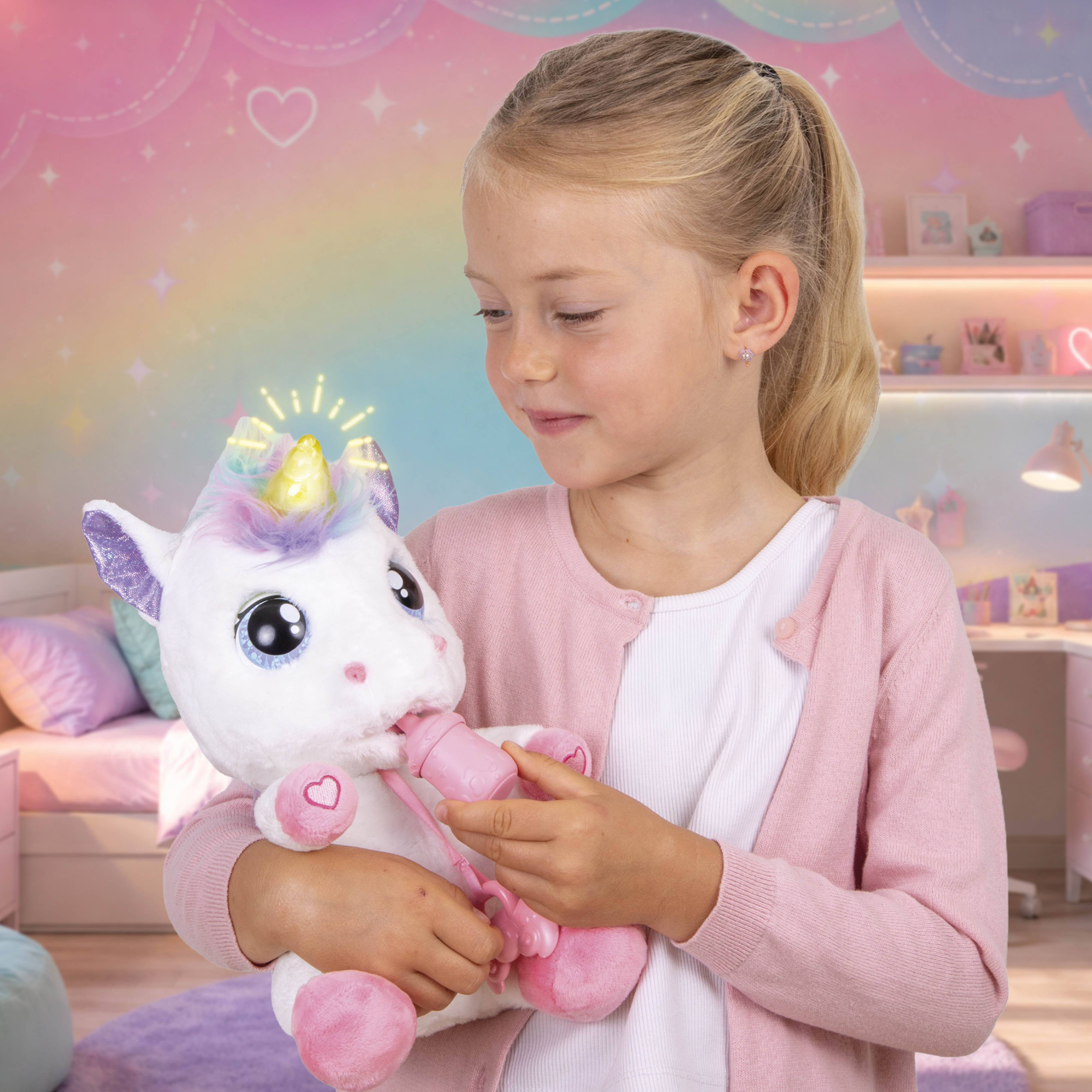 Интерактивная игрушка Baby Paws серии Fantasy Единорог (933859IM) фото3