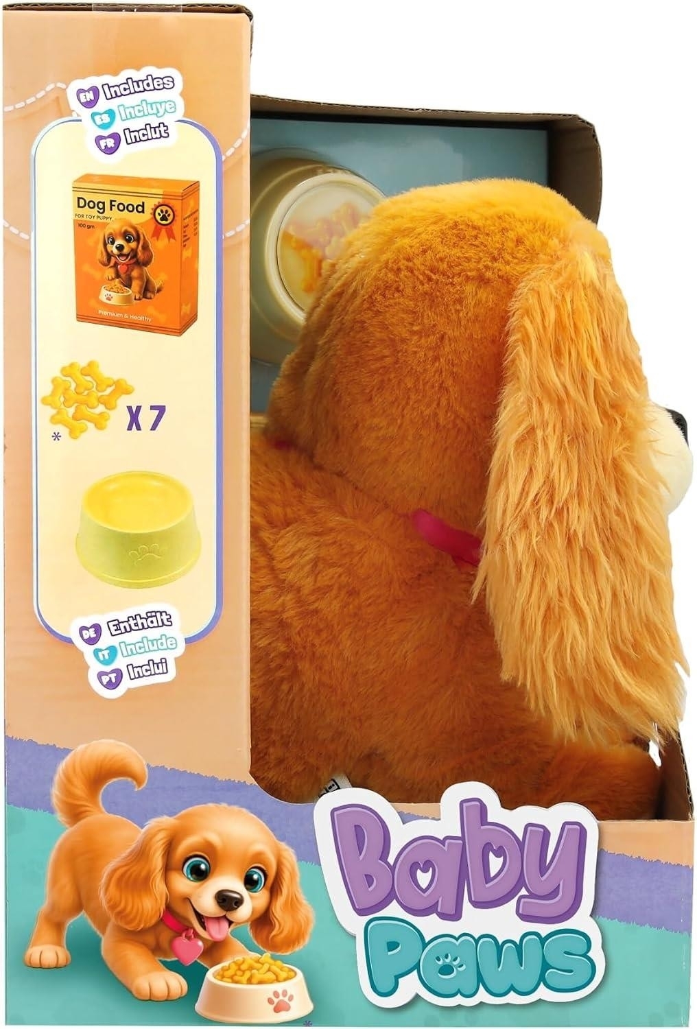 Интерактивная игрушка Baby Paws Щенок-сладкоежка (929609IM) фото8