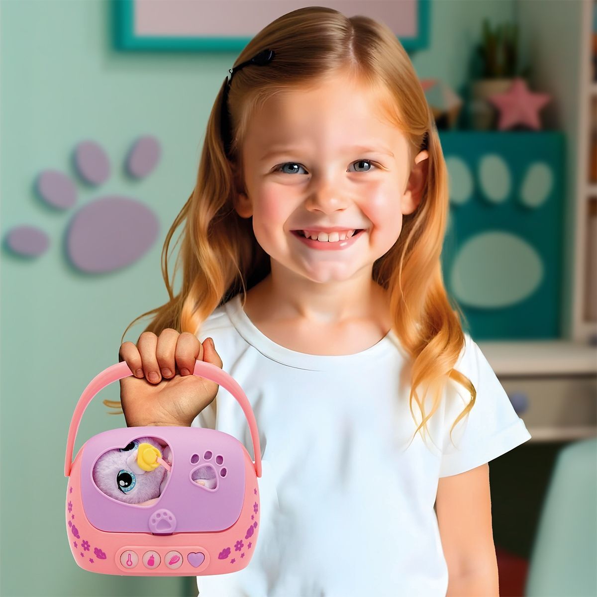 Интерактивный игровой набор Baby Paws серии Just Born Зайчик (923492IM) фото