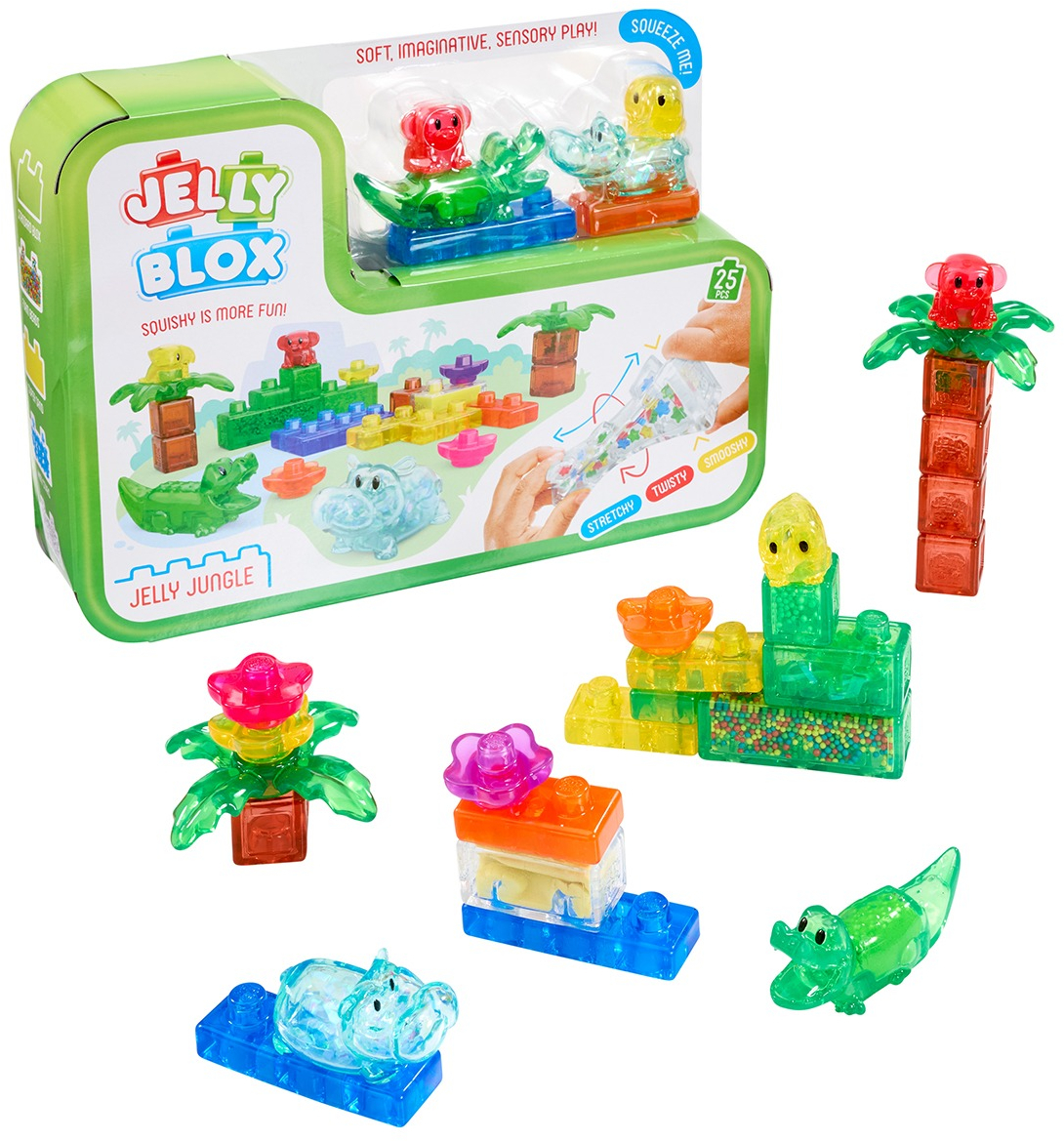 Сенсорный конструктор Jelly Blox Джунгли (937532) фото2