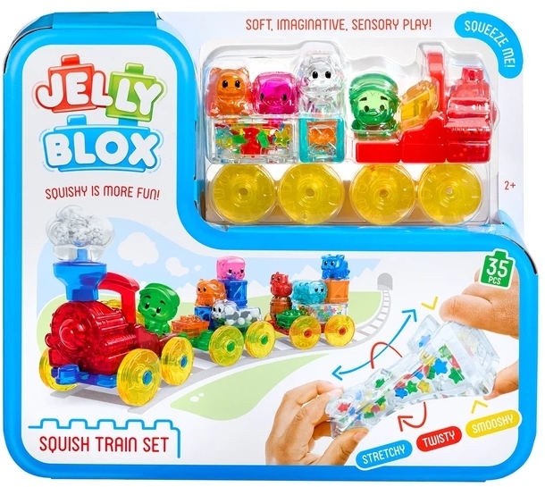Сенсорний конструктор Jelly Blox Поїзд (937685) фото6