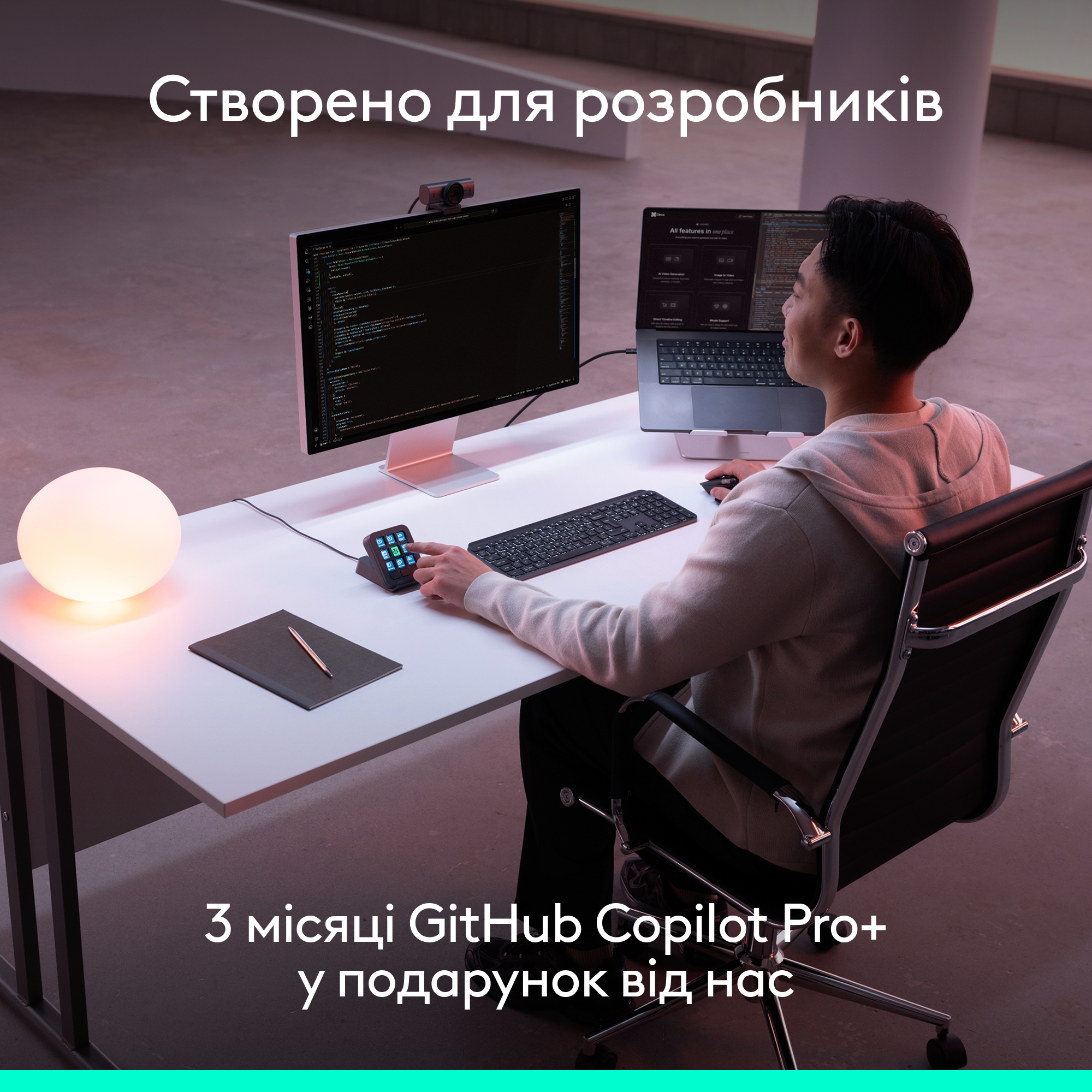 Клавіатура Logitech MX Keypad USB-C EMEA28i-935 Graphite (L920-013891) фото6